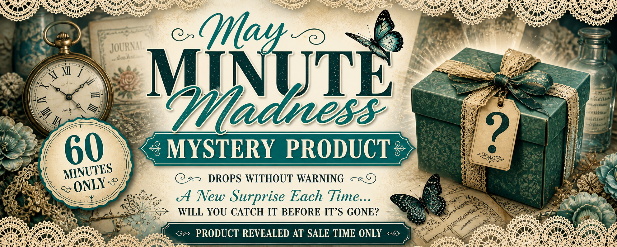 May Minute Madness - 60 Minute Sale
