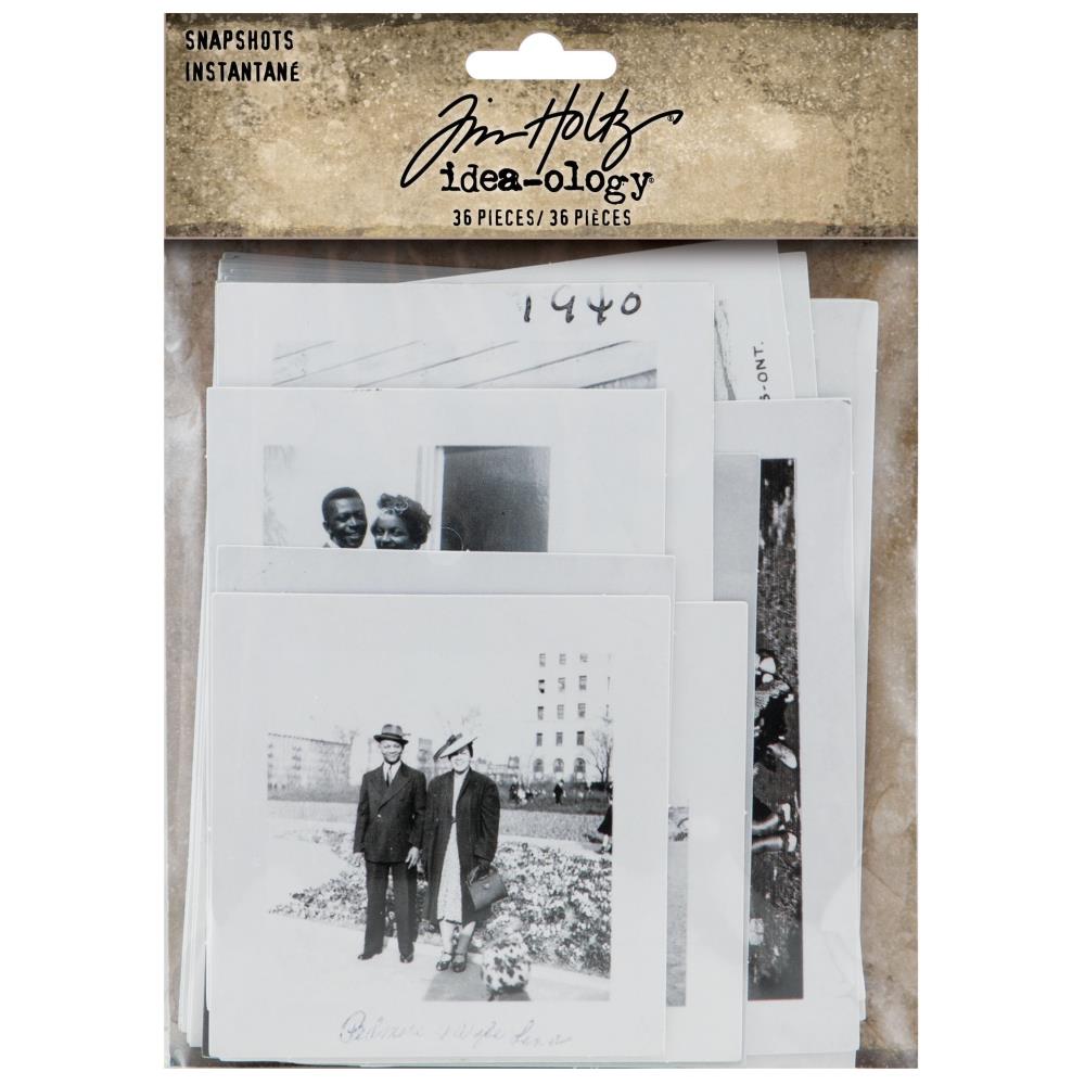 New Tim Holtz Idea-Ology Snapshots 36/Pkg Volume #1