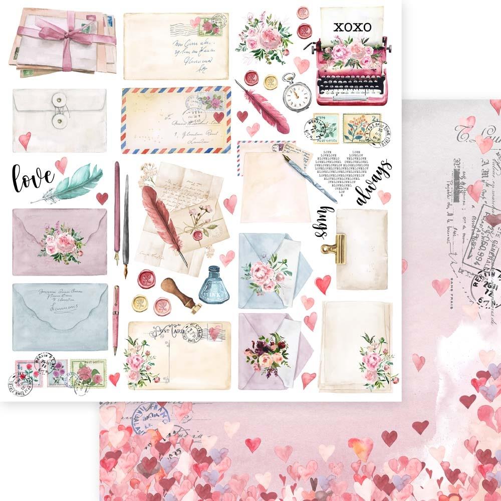New Memory Place Collection Pack 12"X12" Sending Love