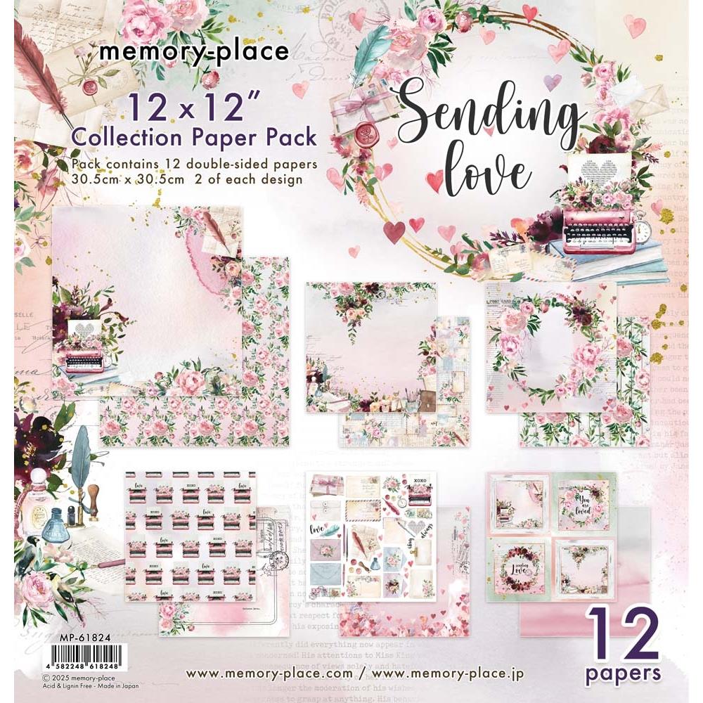 New Memory Place Collection Pack 12"X12" Sending Love