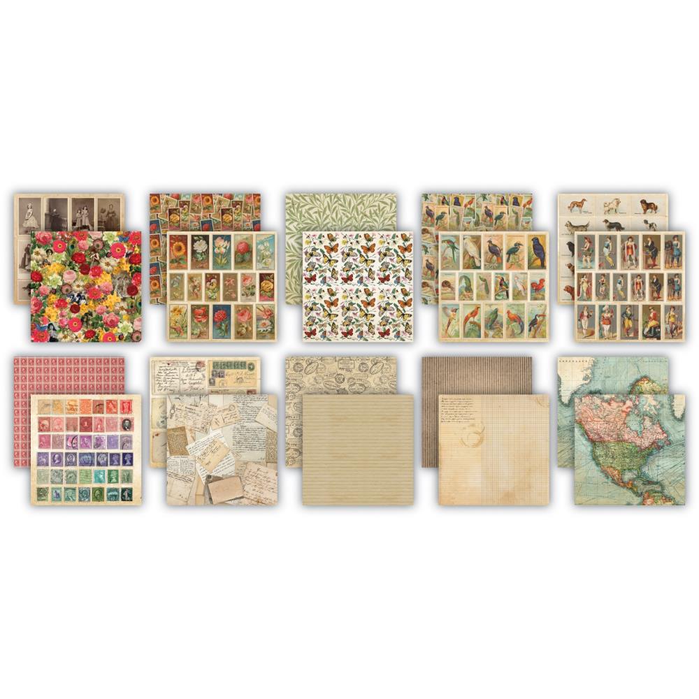 New Craft Consortium Double-Sided Paper Pad 6"X6" 40/Pkg The Collector