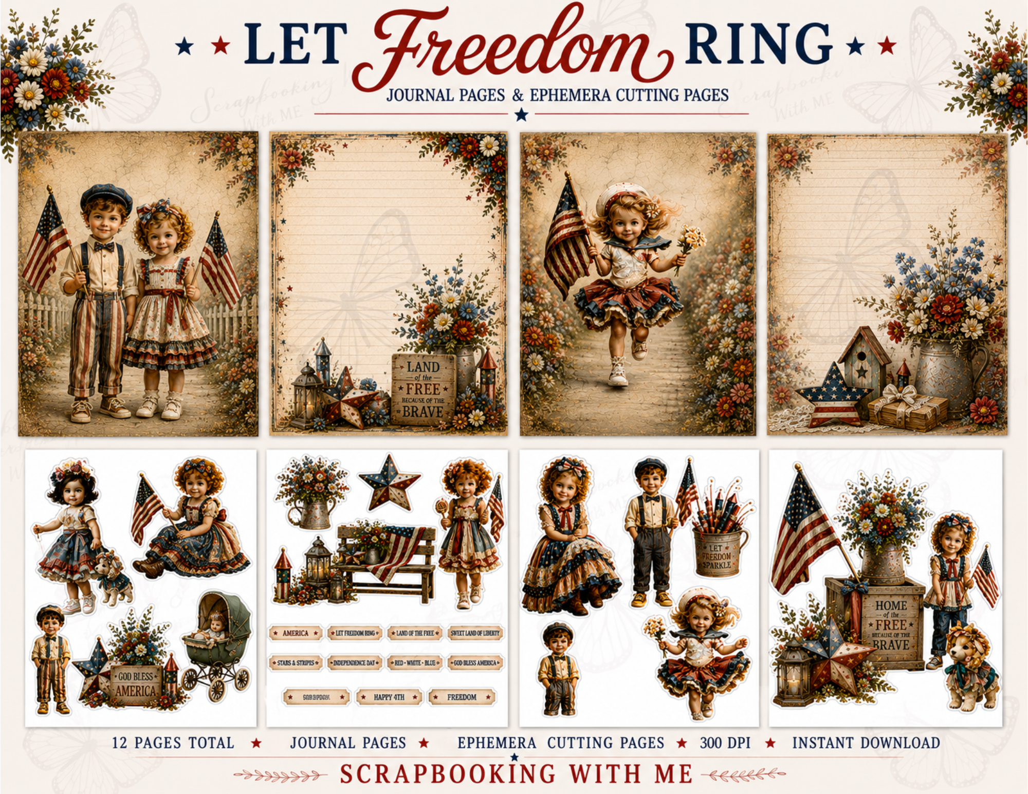 Let Freedom Ring Digital Download 12 pages