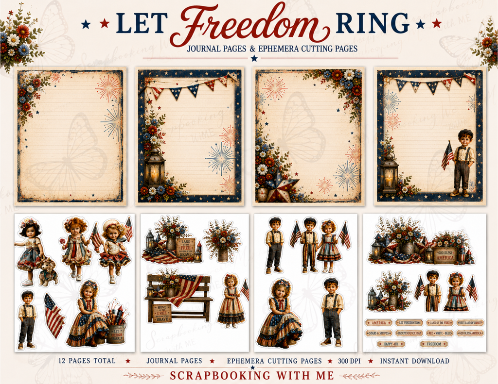 Let Freedom Ring Digital Download 12 pages