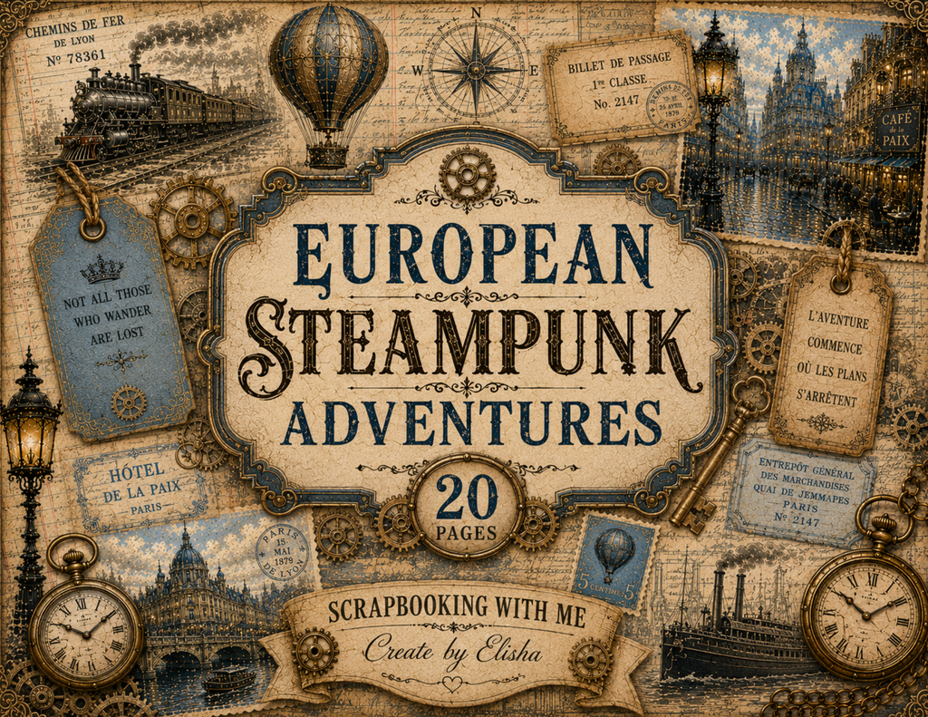 New European Steampunk Adventure by Elisha, 20 pages