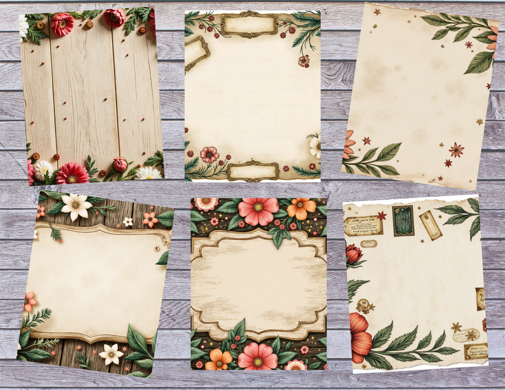 Letters from the Garden 19 pages, Digital Download by Elisha