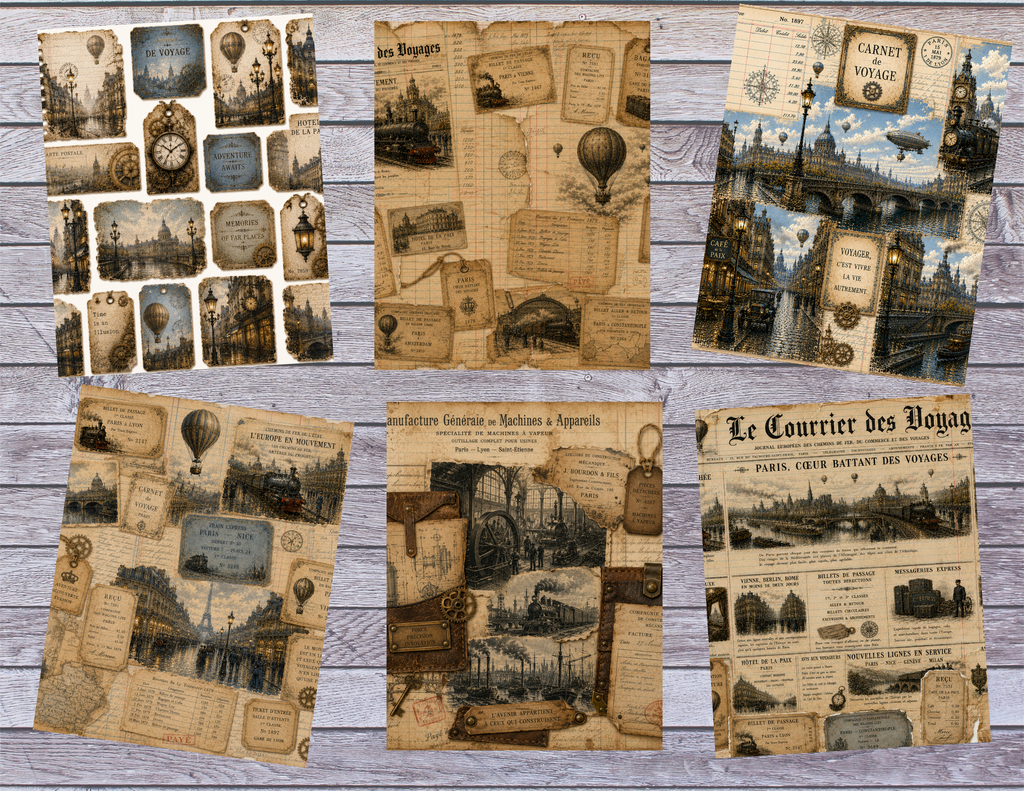 New European Steampunk Adventure by Elisha, 20 pages