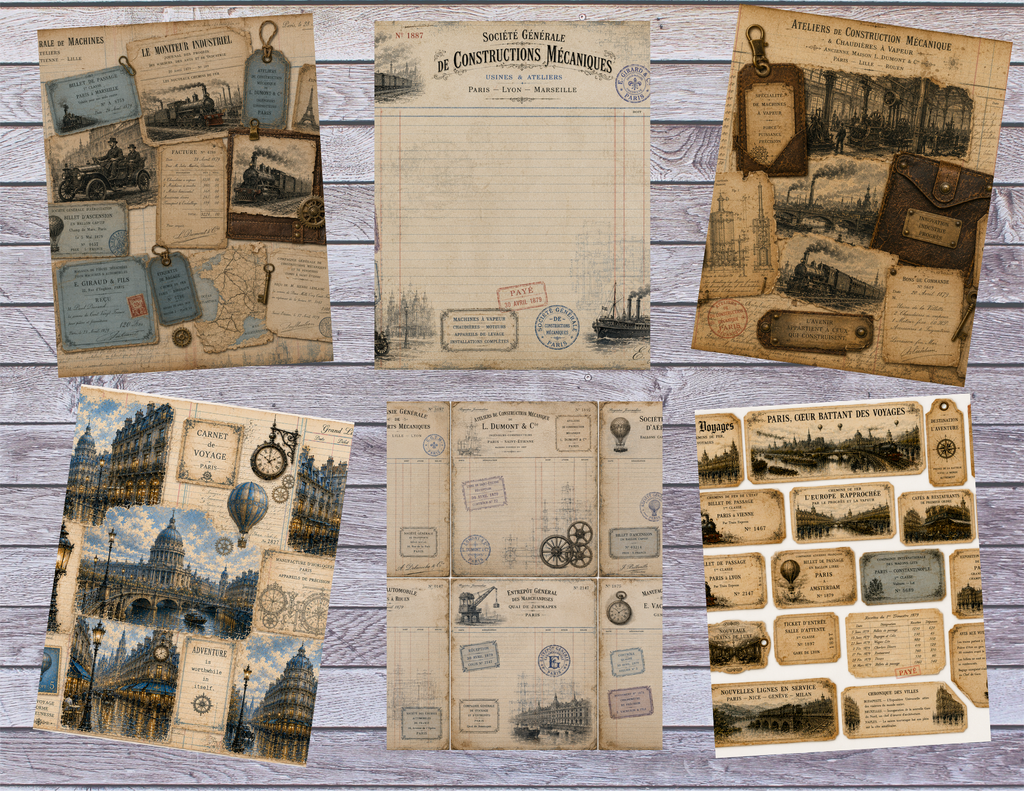 New European Steampunk Adventure by Elisha, 20 pages