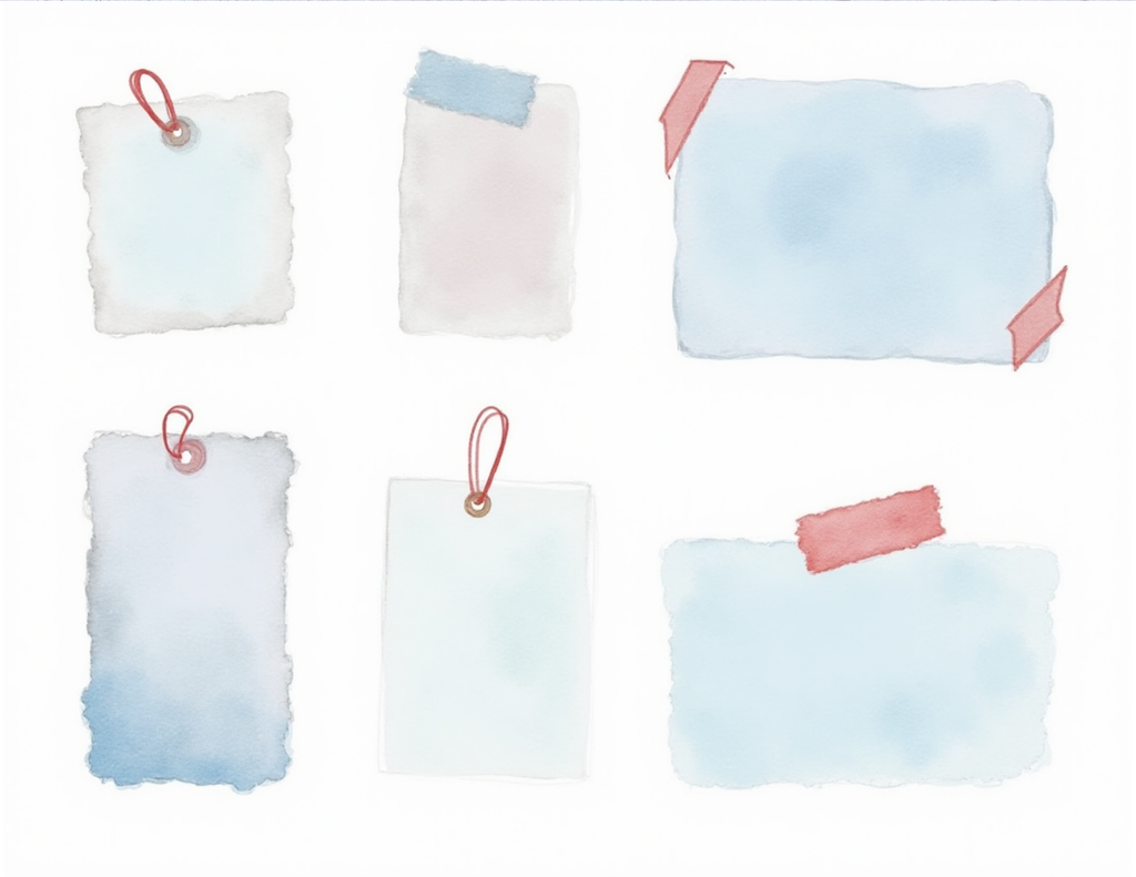 Red, White and Blue Grunge Digital Download Journal Kit