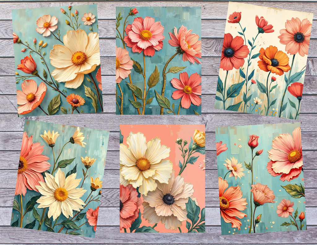 E’s Timeless In Teal Digital Download – 102 Page Journal & Ephemera Collection