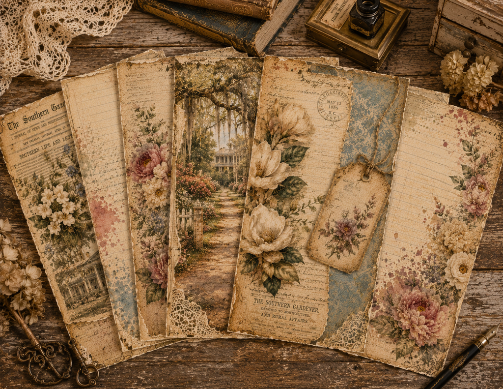Magnolias & Southern Memories Digital Download by Elisha - 28 pages
