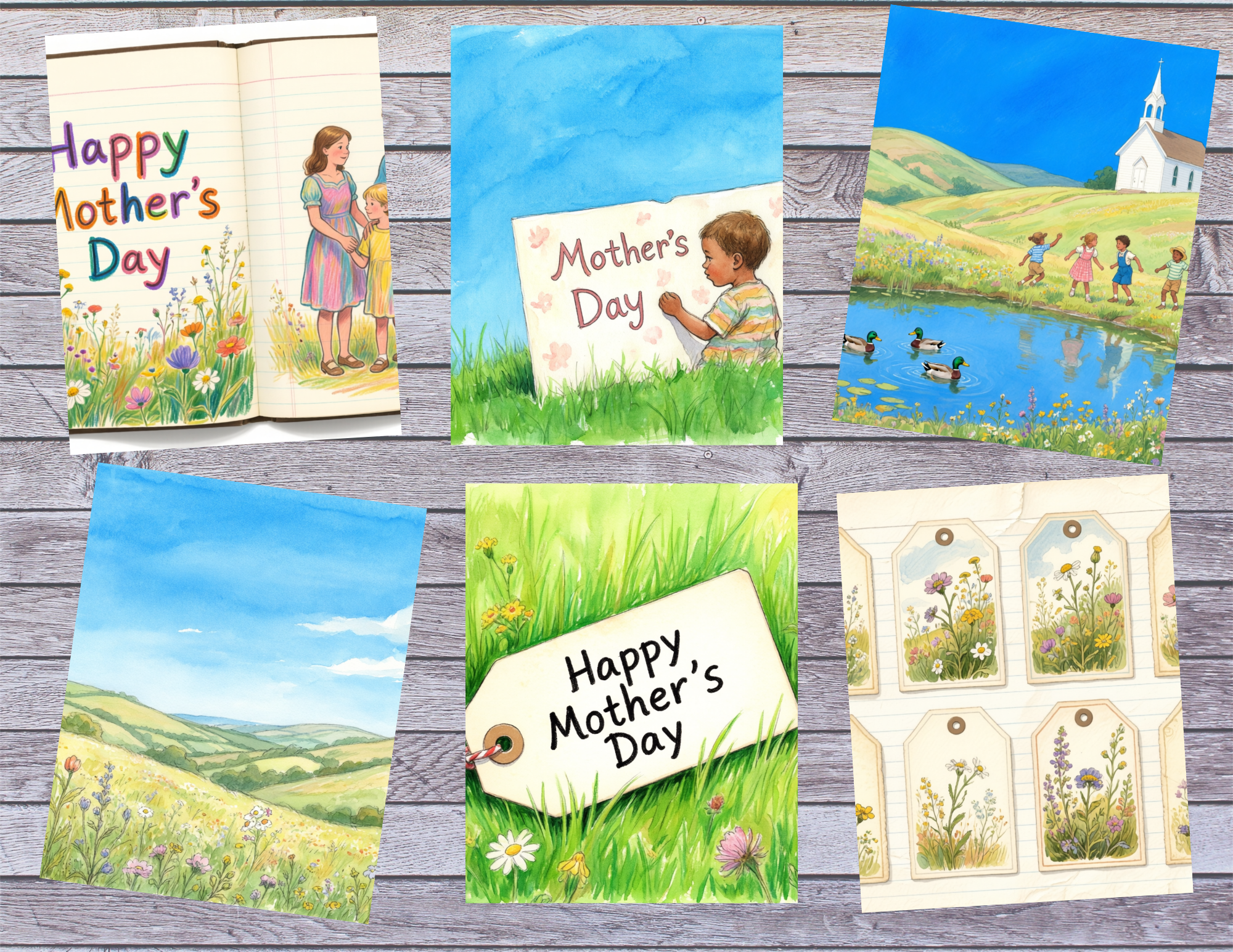 PRINT & SHIP New! It’s Mother’s Day Journal Kit ~ 31 pages by Elisha
