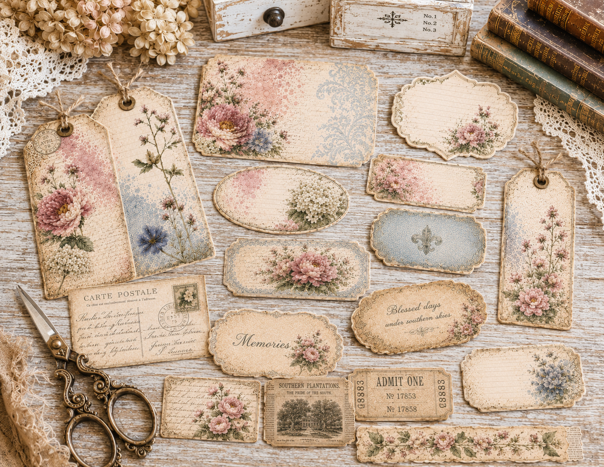Magnolias & Southern Memories Digital Download by Elisha - 28 pages