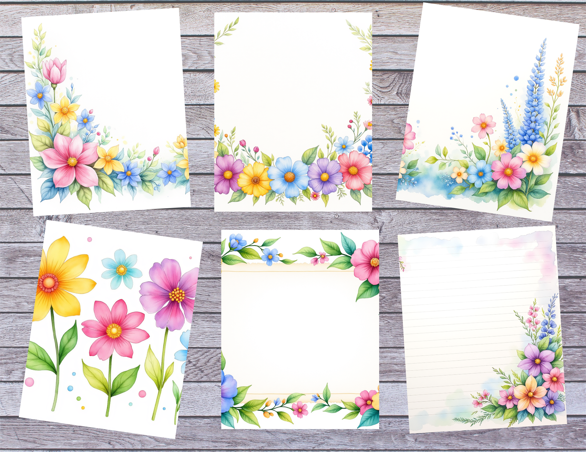 Blooms in Spring Journal Kit ~ 40 Digital Pages by Elisha