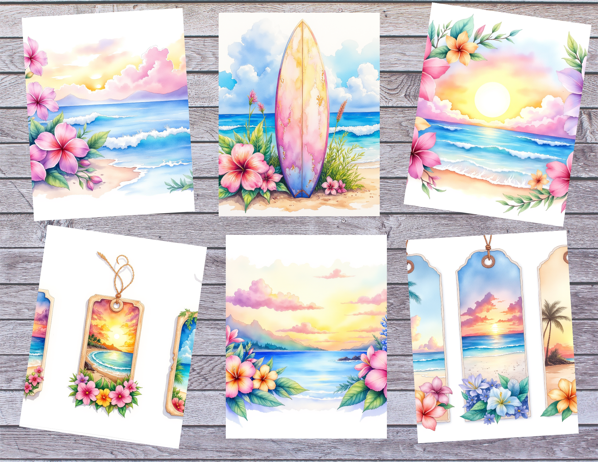Caribbean Paradise Journal Kit - 43 Digital Journal Pages by Elisha