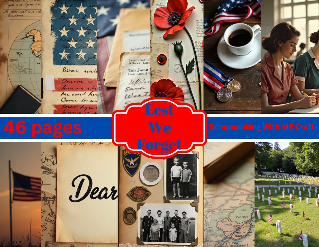 New Lest We Forget Digital Download by E - 46 pages