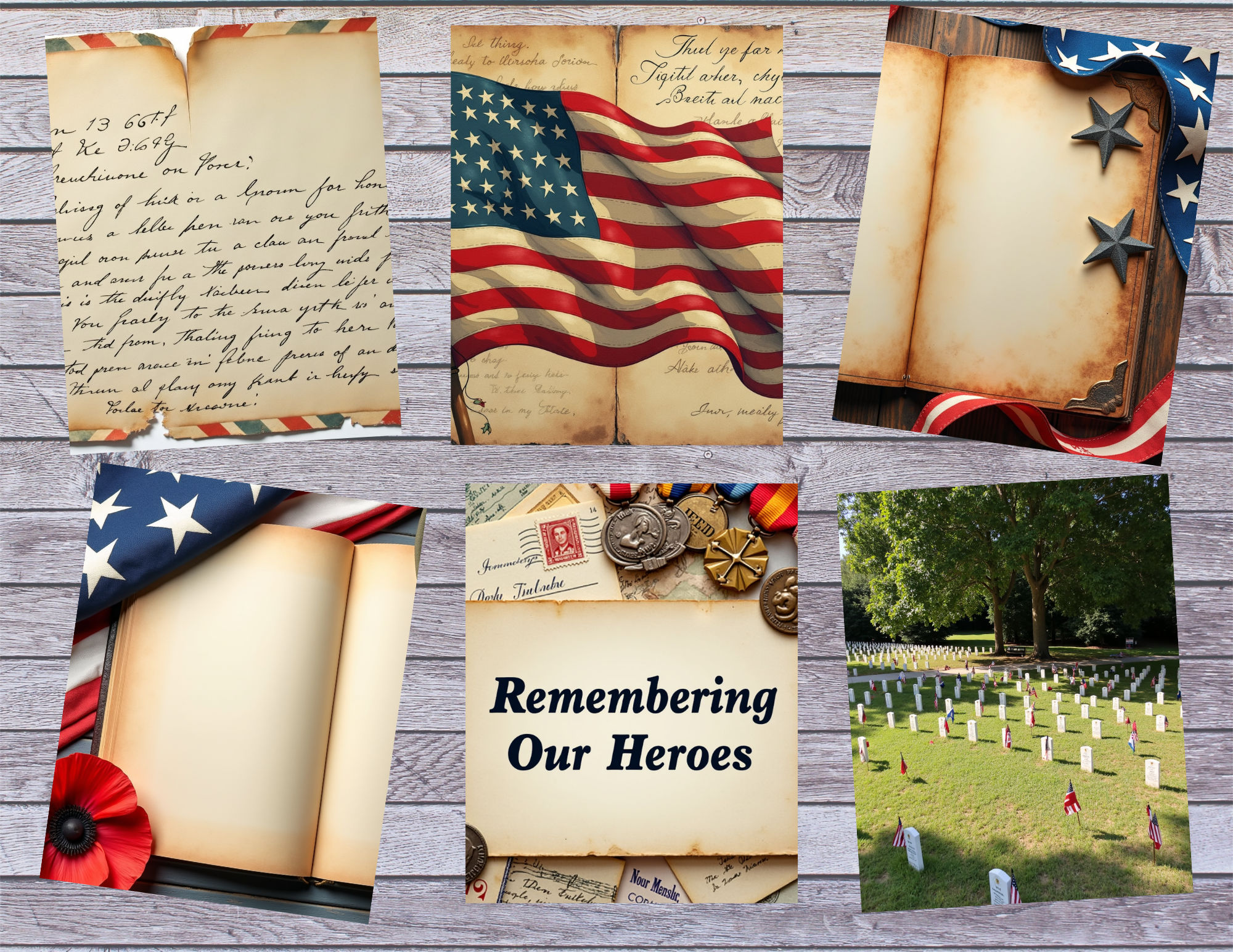 New Print & Ship Lest We Forget Printed Pages by E - 92 pages front and back