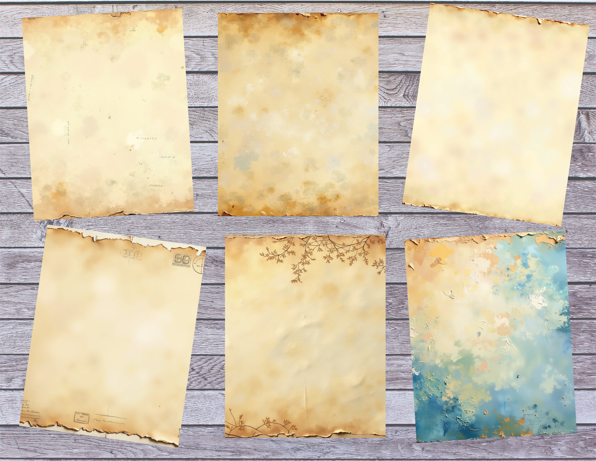 Italian Summer, Coastal Escape Journal Kit, Vintage Mediterranean by E Digital Download