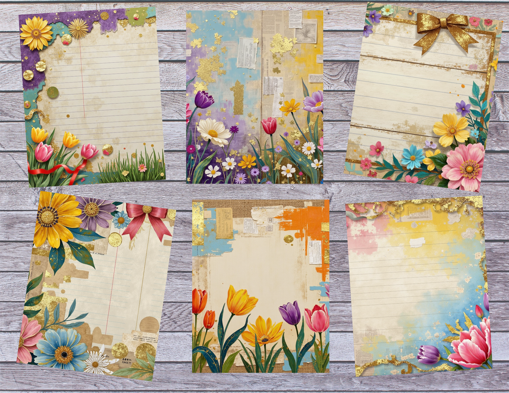 NEW Spring Is Here Vol 2 Journal Printable Kit – 24 Pages by ELISHA