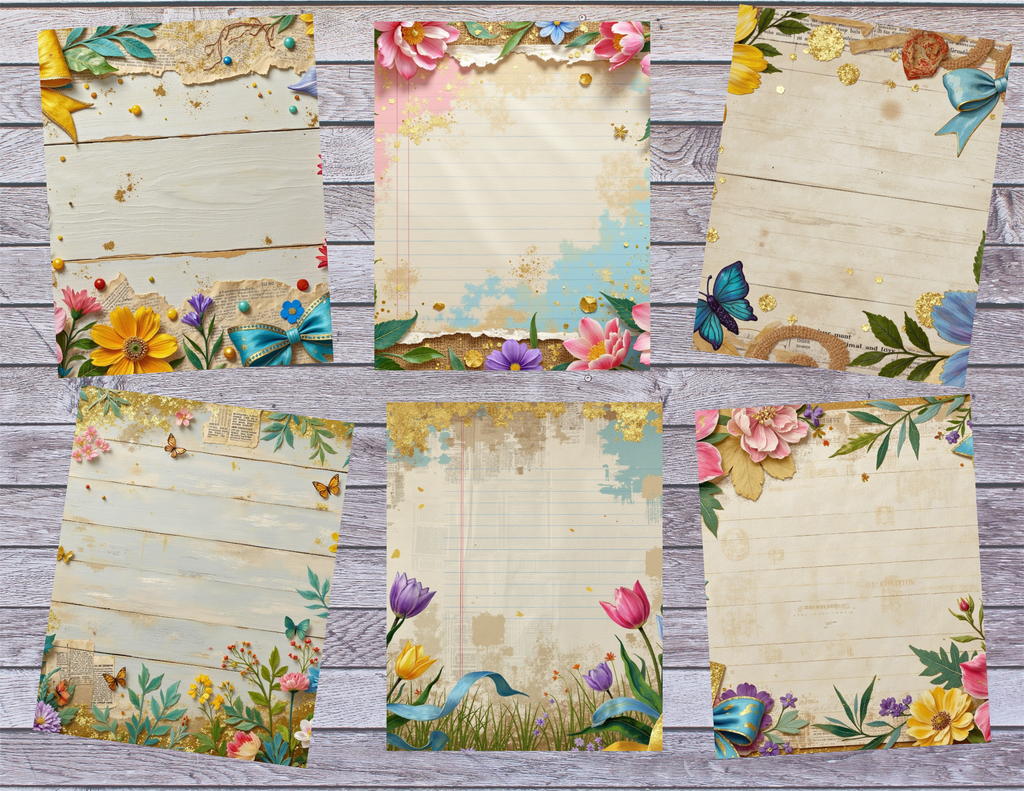 NEW Spring Is Here Vol 2 Journal Printable Kit – 24 Pages by ELISHA