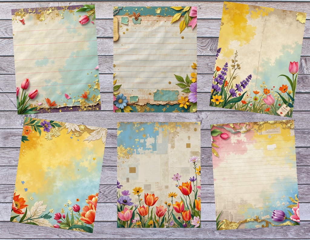 NEW Spring Is Here Vol 2 Journal Printable Kit – 24 Pages by ELISHA