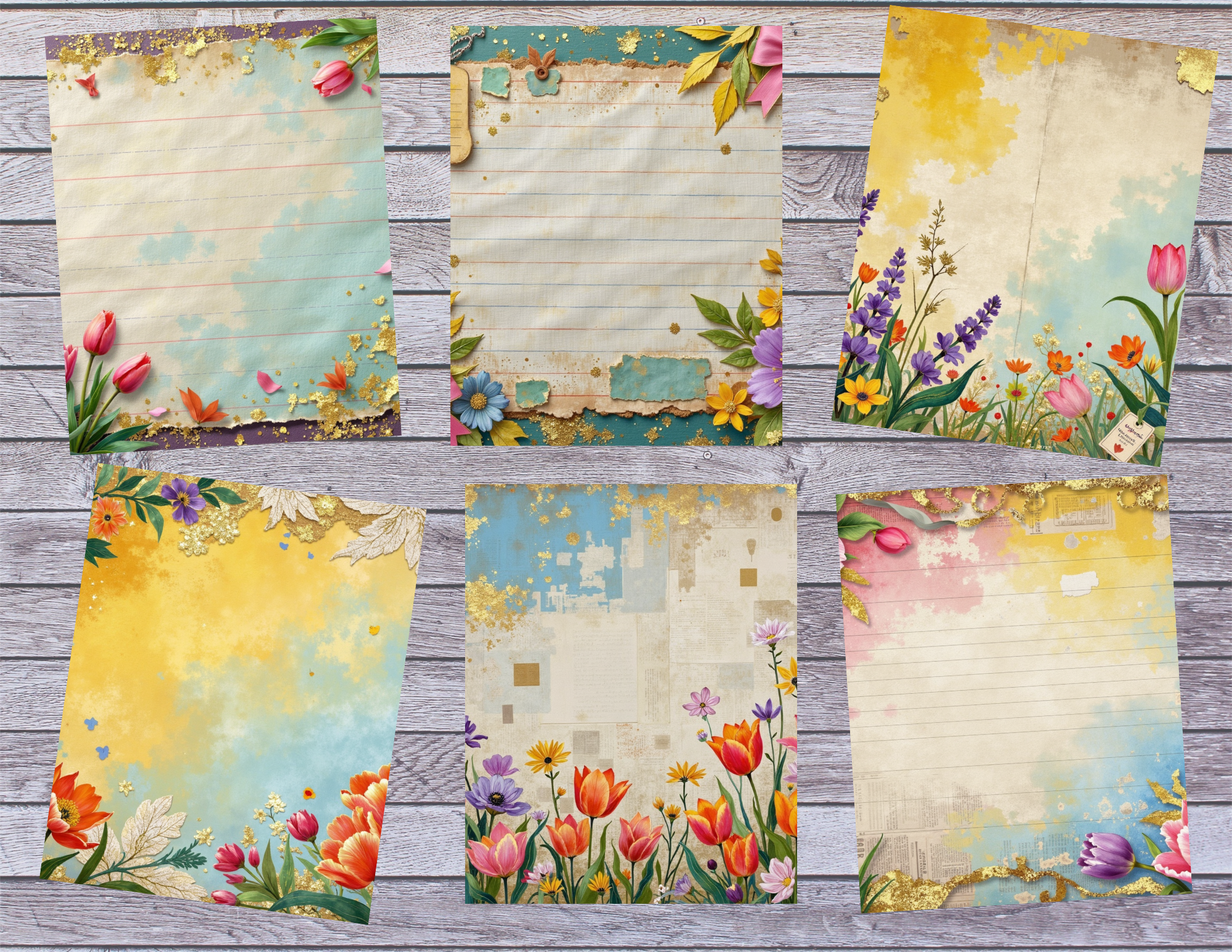 NEW Spring Is Here Vol 2 Journal Printable Kit – 24 Pages by ELISHA