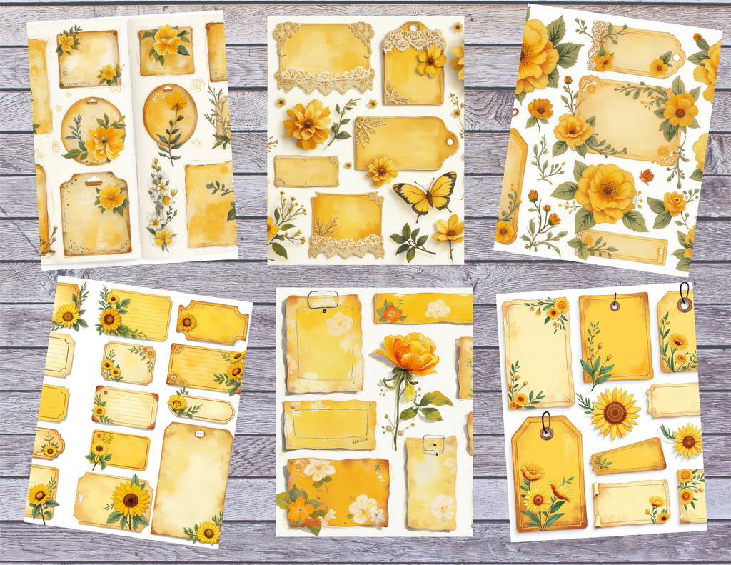 New Yellow Rose Digital Download - Part of the Spring Garden Collection