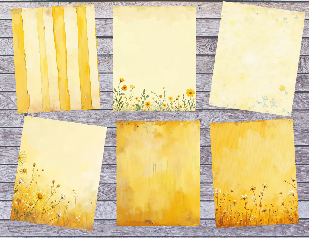 New Yellow Rose Digital Download - Part of the Spring Garden Collection