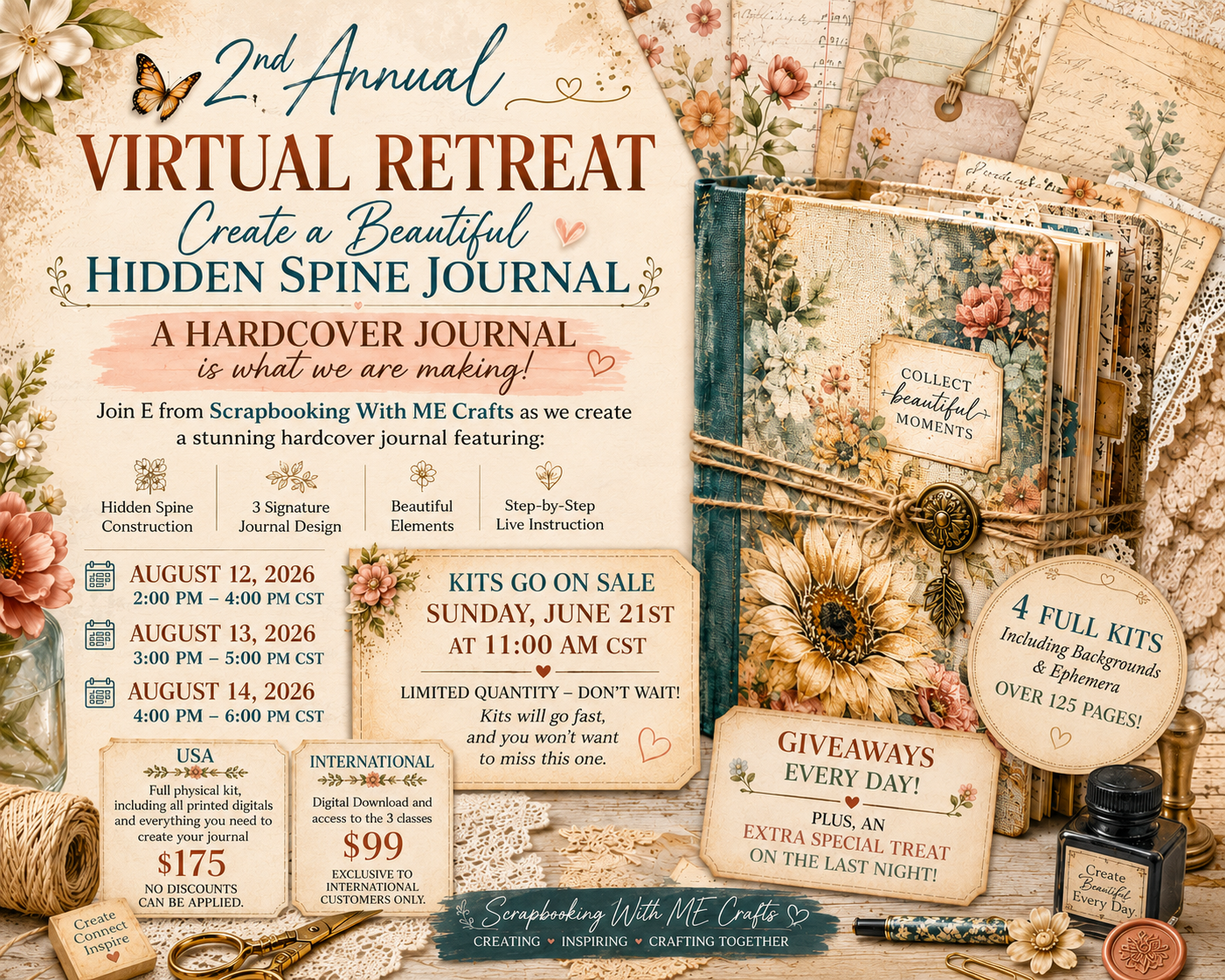 International Registration 🌸 2nd Annual Virtual Retreat – Hidden Spine Journal 🌸