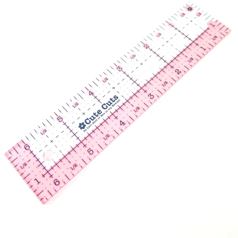 NEW Lori Holt Cute Cuts Rectangle Ruler 1.5" x 6.5"