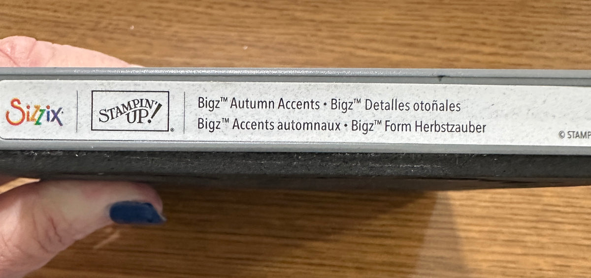 From Melina's Craft Room - Destash - Autumn Accents Die