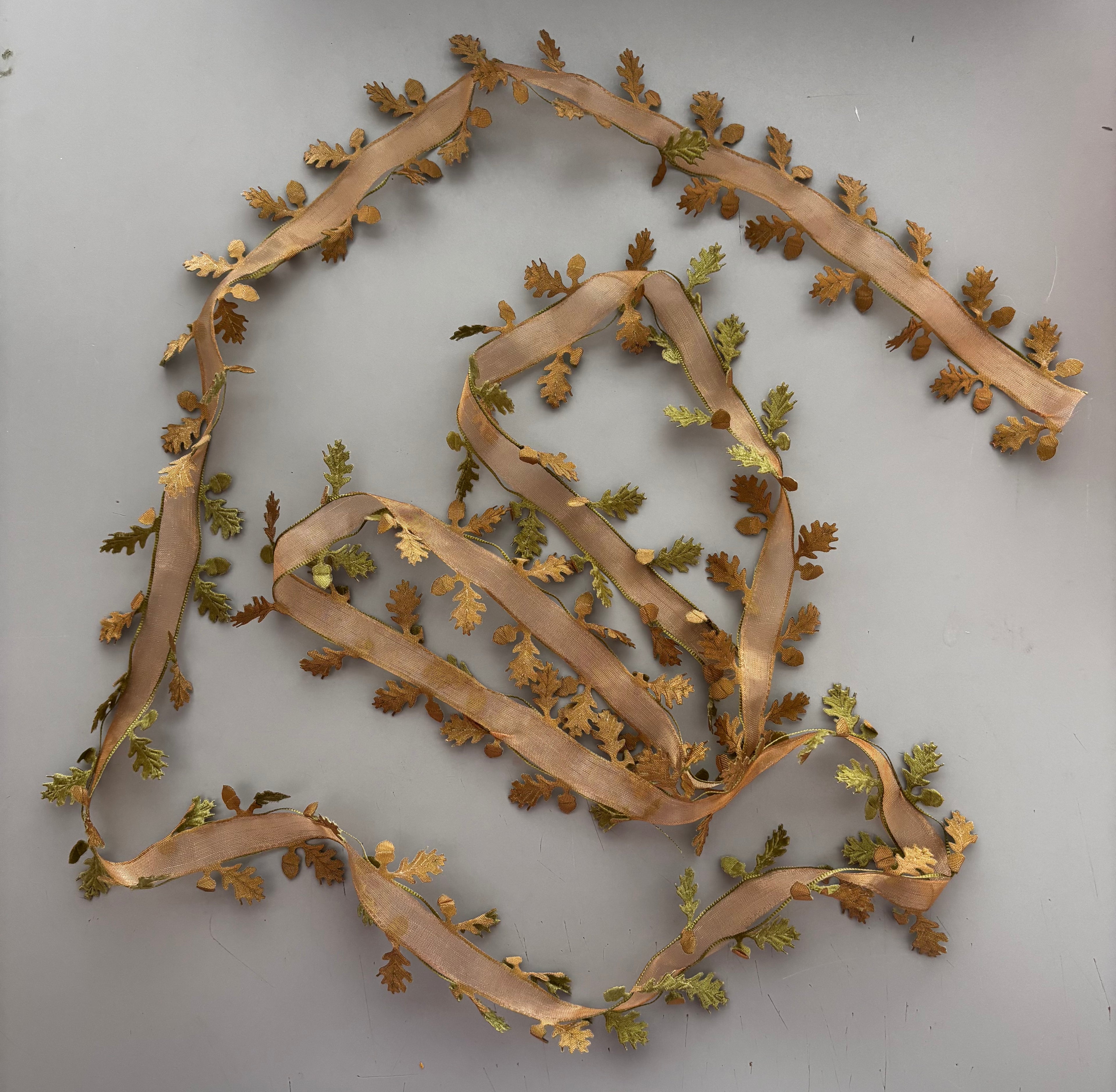 NEW Satin Leaf Trim ~ 2yd