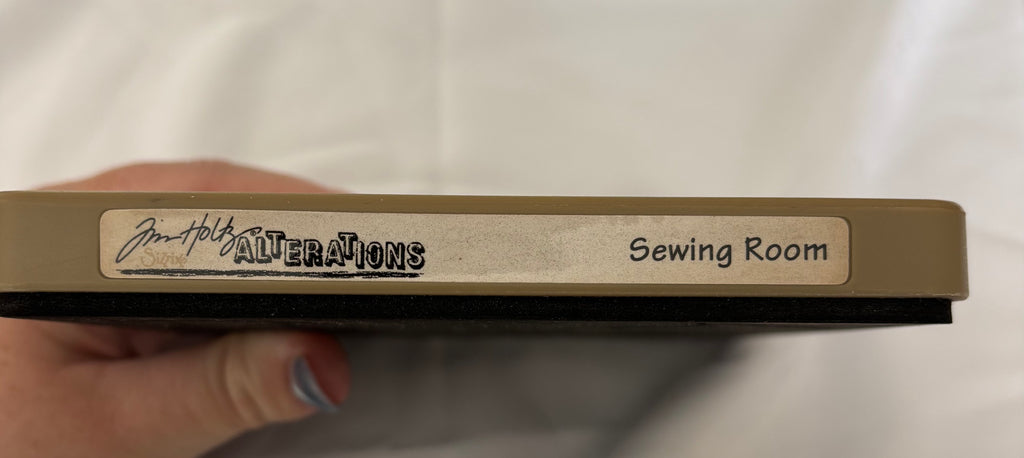 DESTASH - Tim Holtz Die - Sewing Room  - Dress Form, Spool and Button