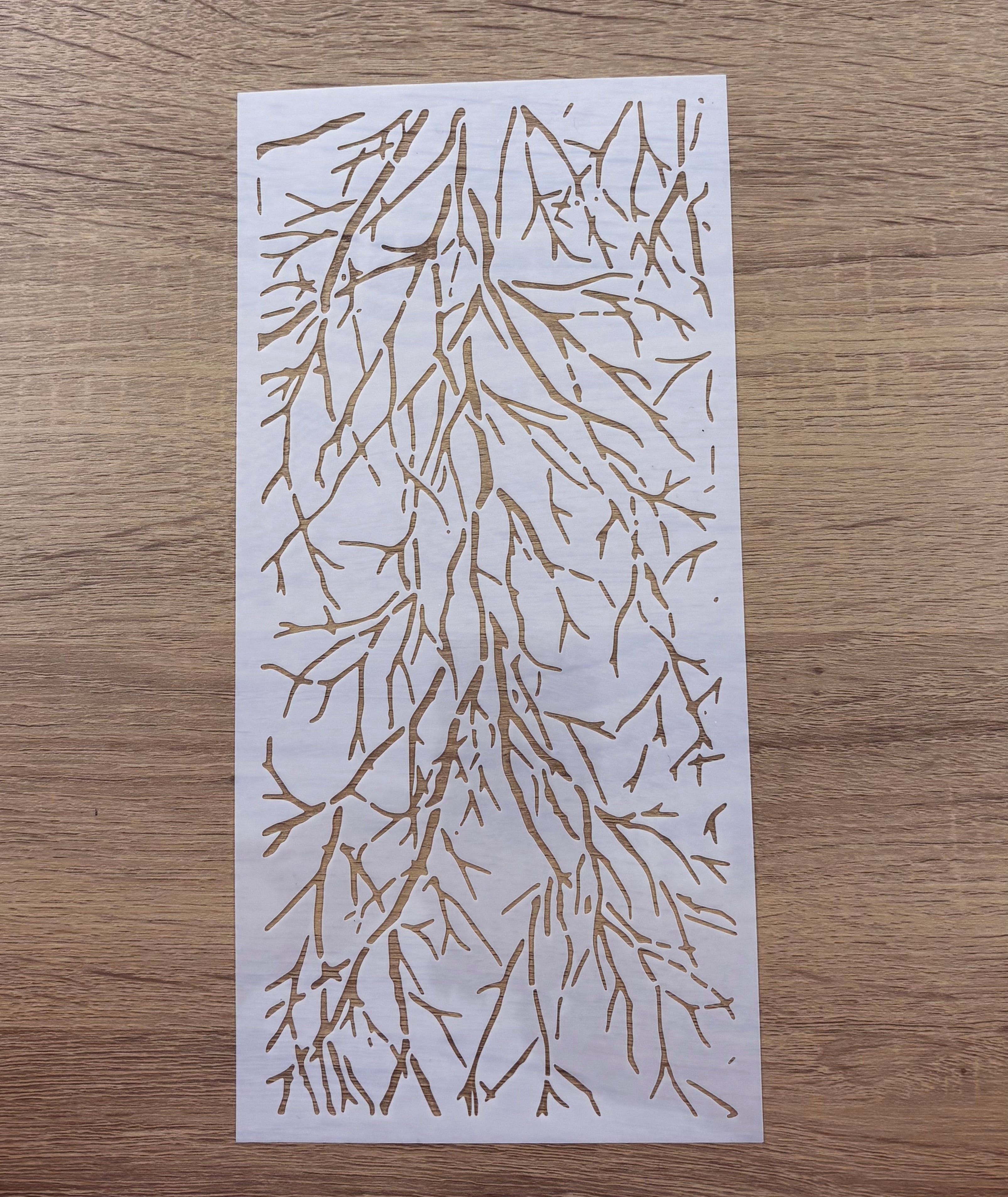 Tree Branches Stencil Sale