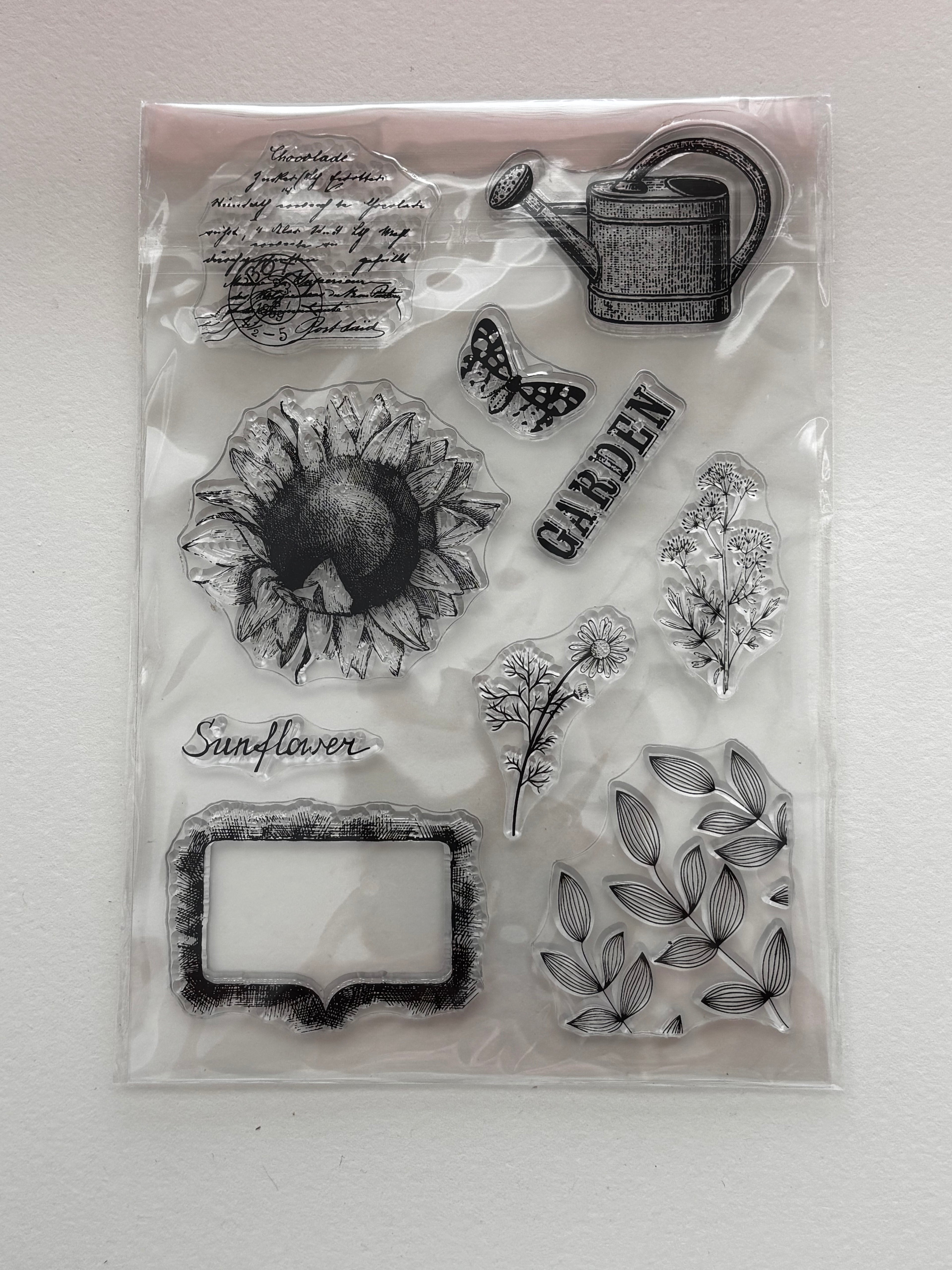 New! Garden set 10 Stamps