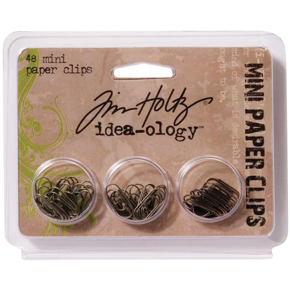 Tim Holtz Idea-Ology Metal Paper Clips .625" 48/Pkg