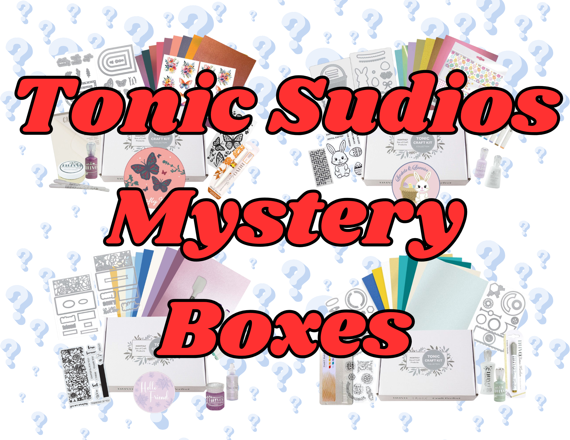 NEW Tonic Studios Mystery Boxes ~ Packed Full of Fantastic Products
