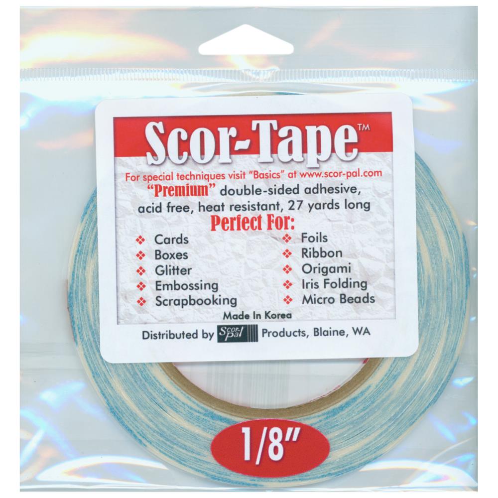 Scor Tape 1/8"  Scor Tape 27yd