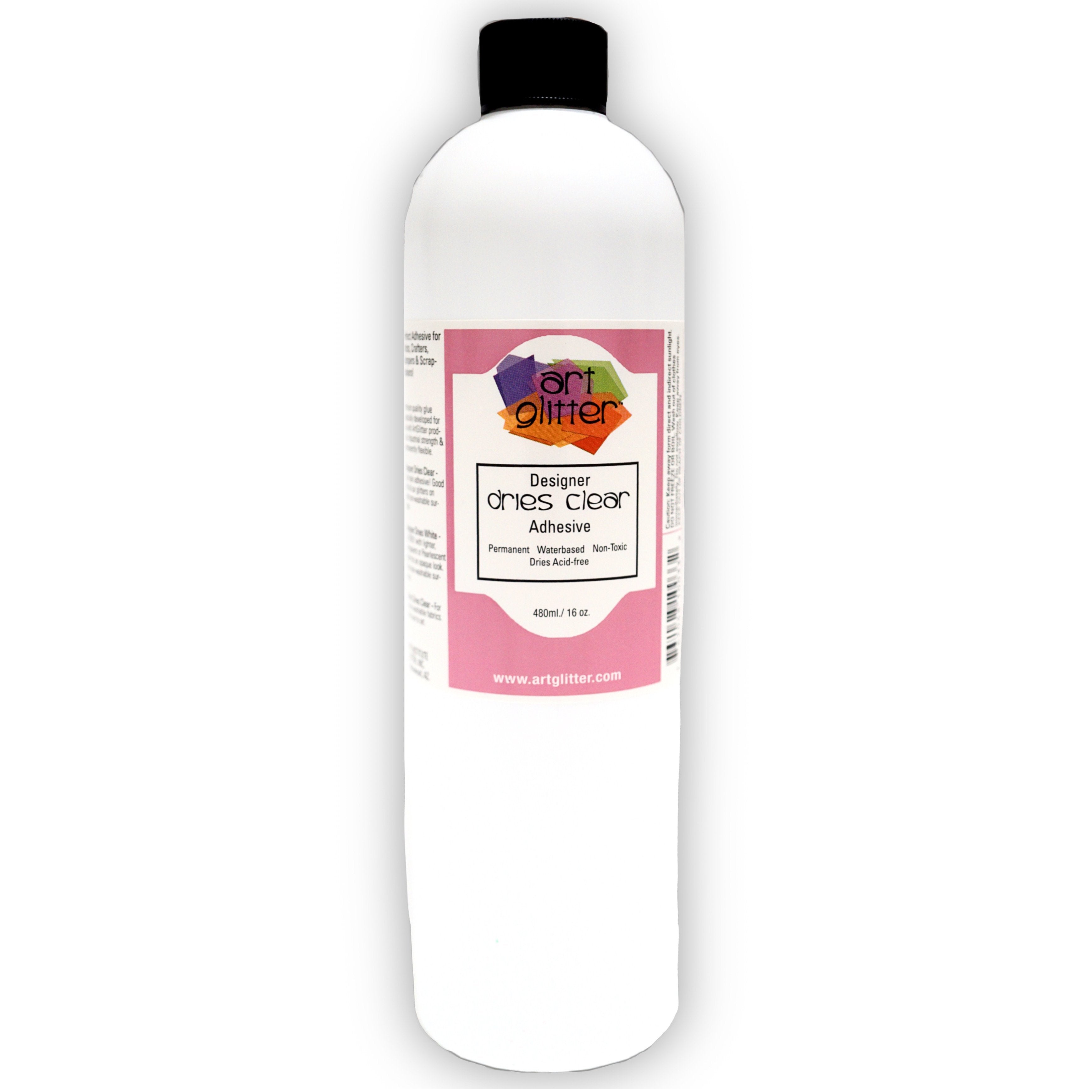 Art Glitter Glue 16 OZ DESIGNER DRIES CLEAR ADHESIVE ** Please see disclaimer before purchasing**