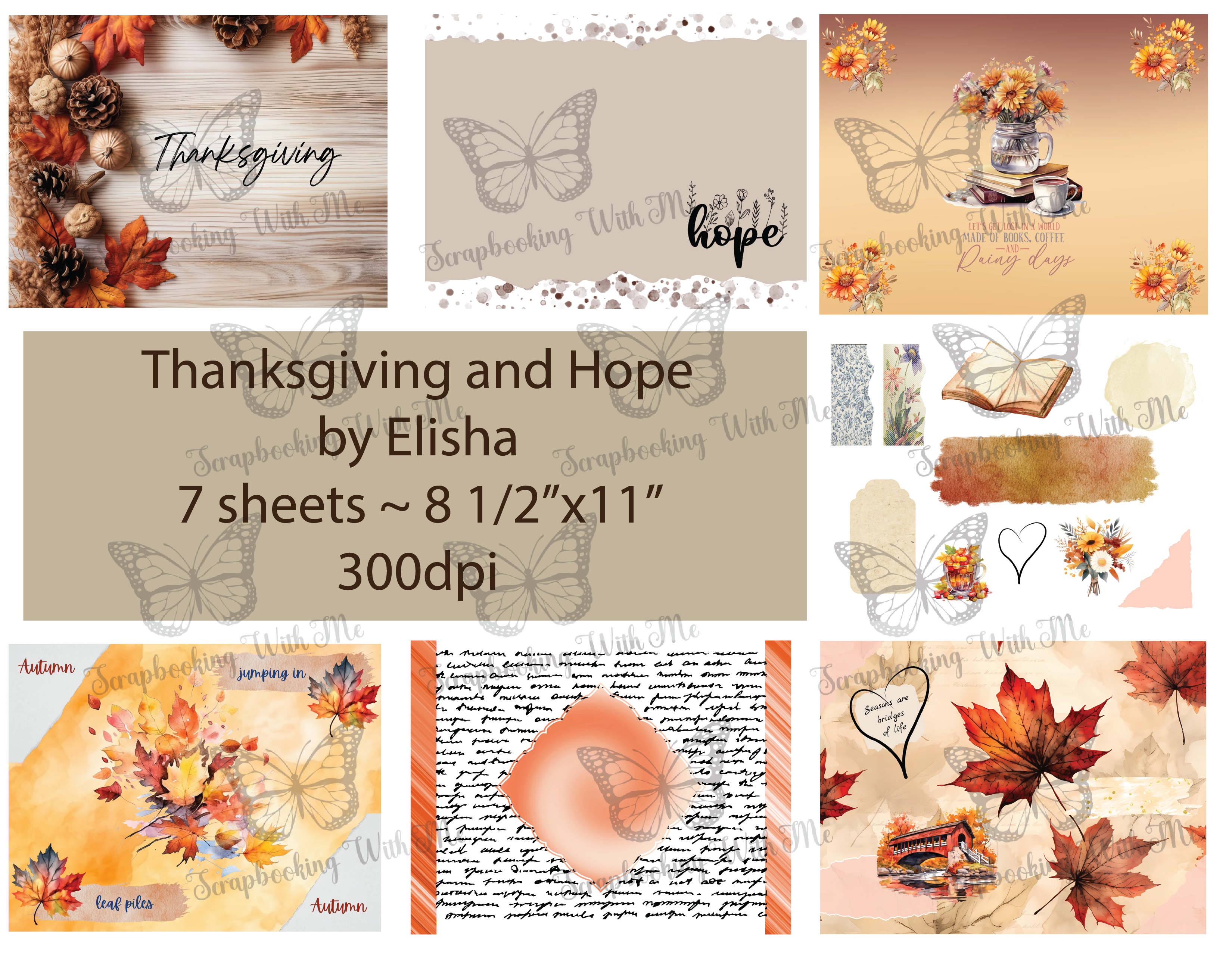 Thanksgiving and Hope digital by Elisha