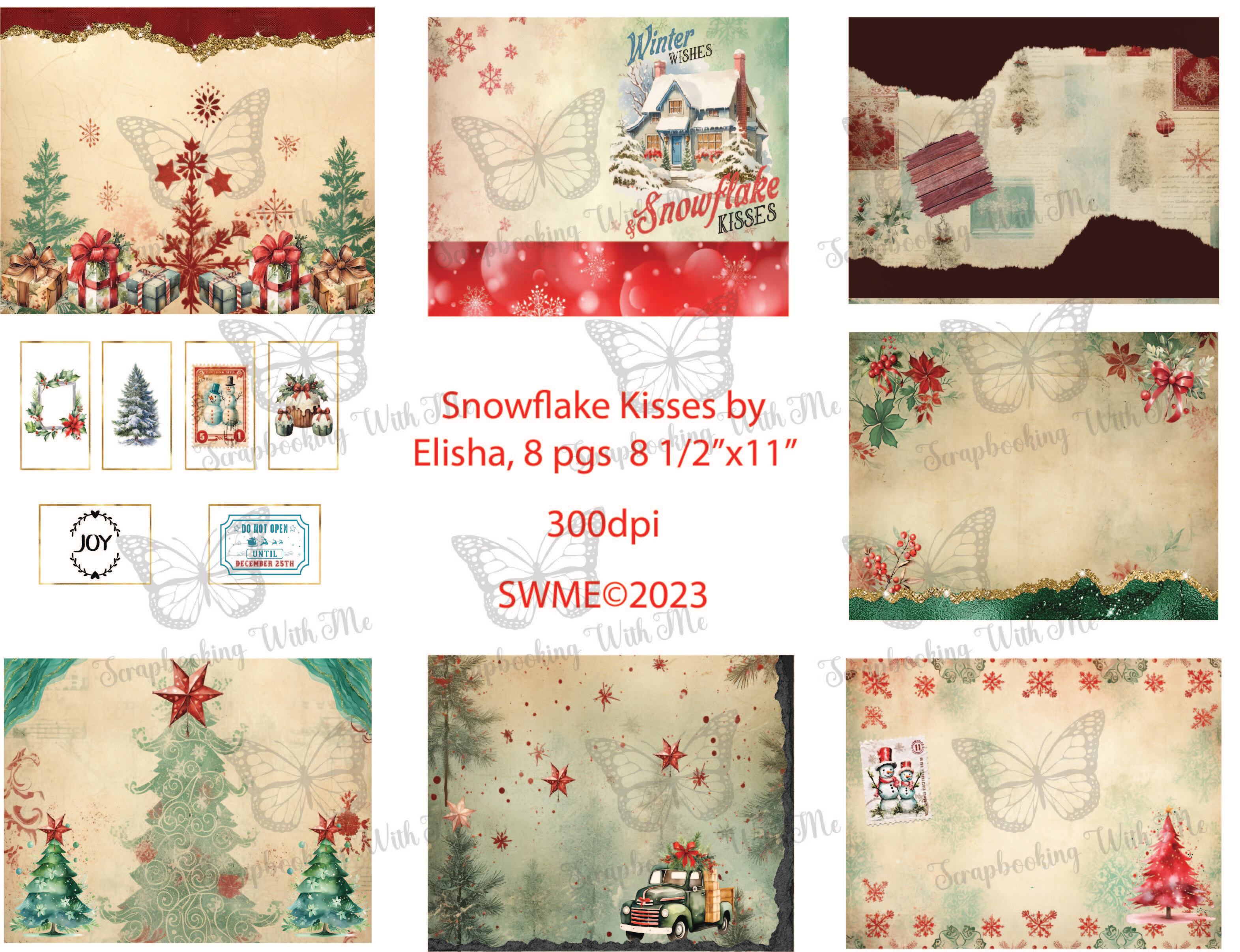 Snowflake Kisses by Elisha Digital Download