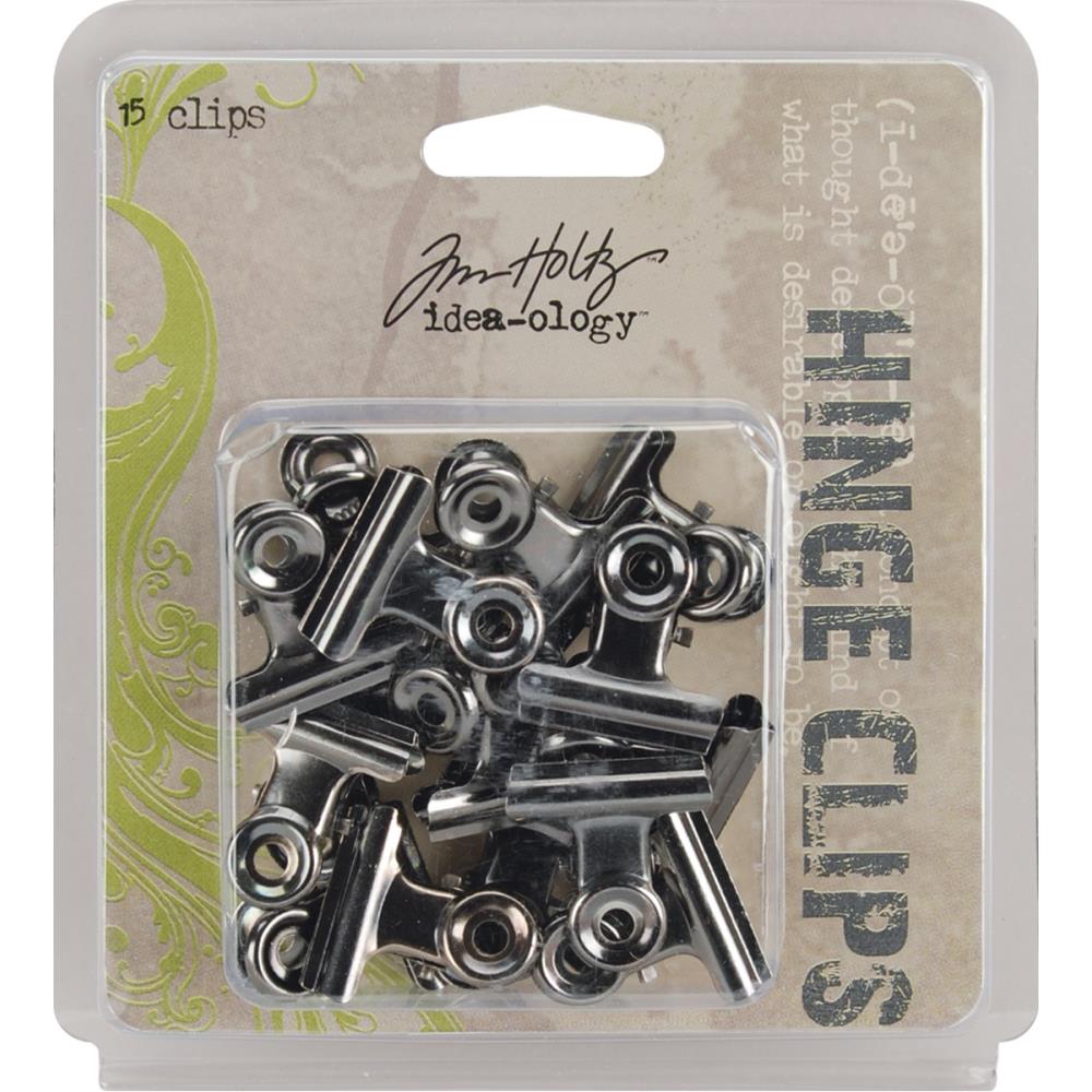 Tim Holtz Idea-Ology Metal Hinge Clips 1"