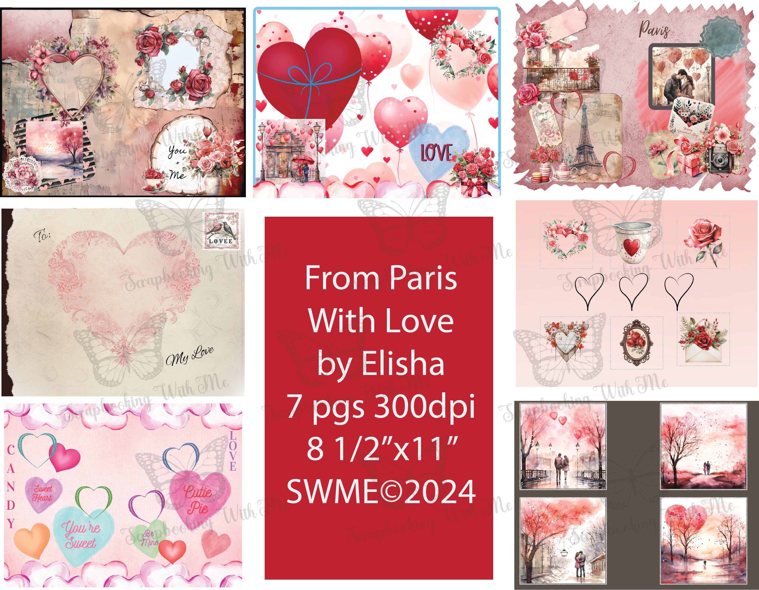 From Paris with Love digital by Elisha