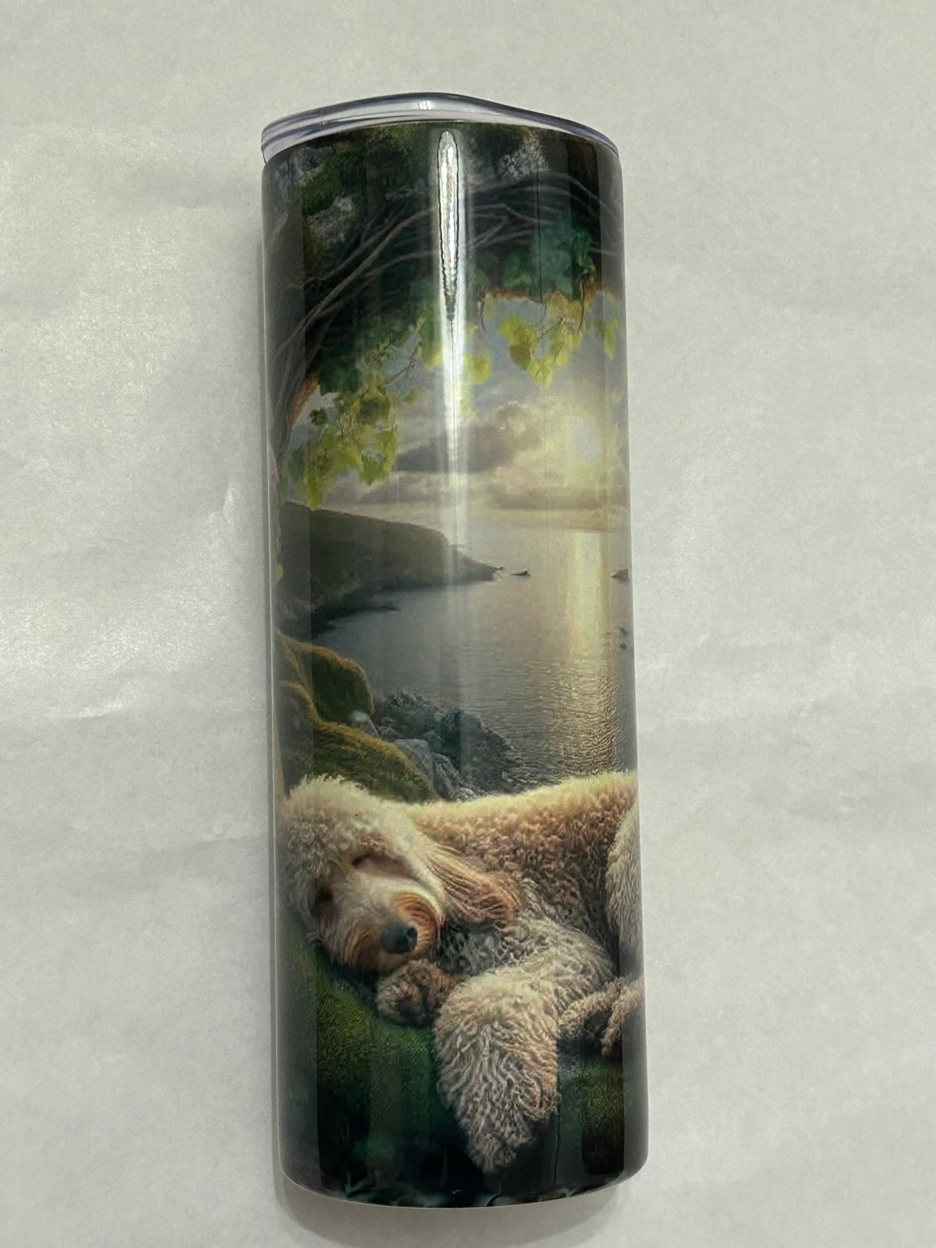 Sleepy Dog Tumbler 20oz.
