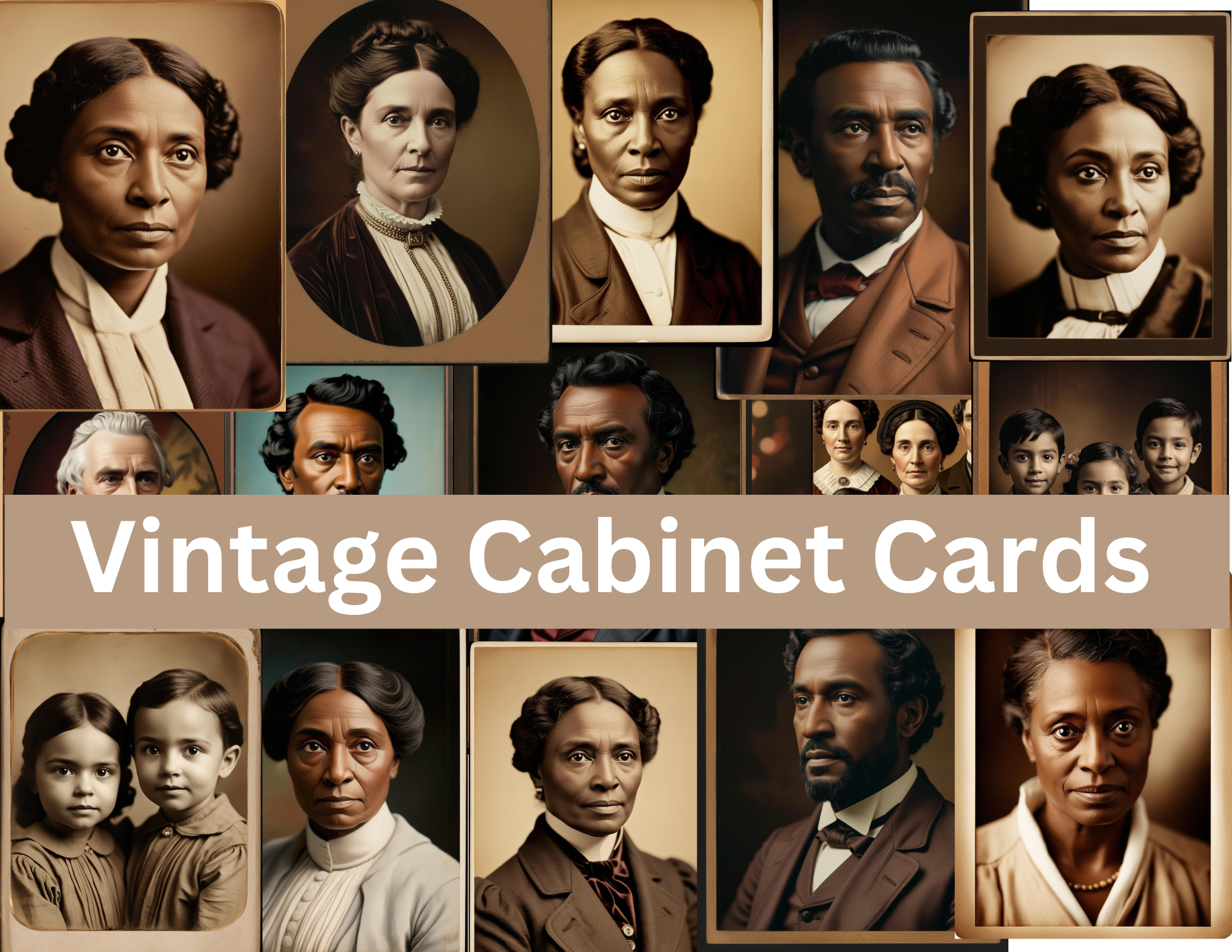 Cabinet Cards digital 7 pgs by E