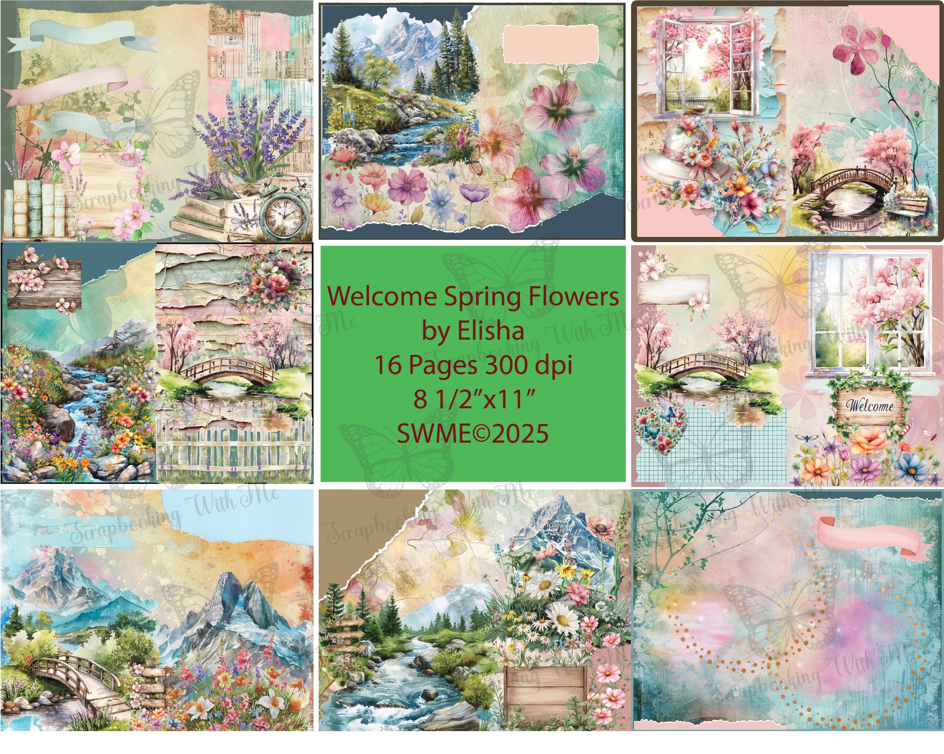 Welcome Spring Digital by Elisha 16 pages