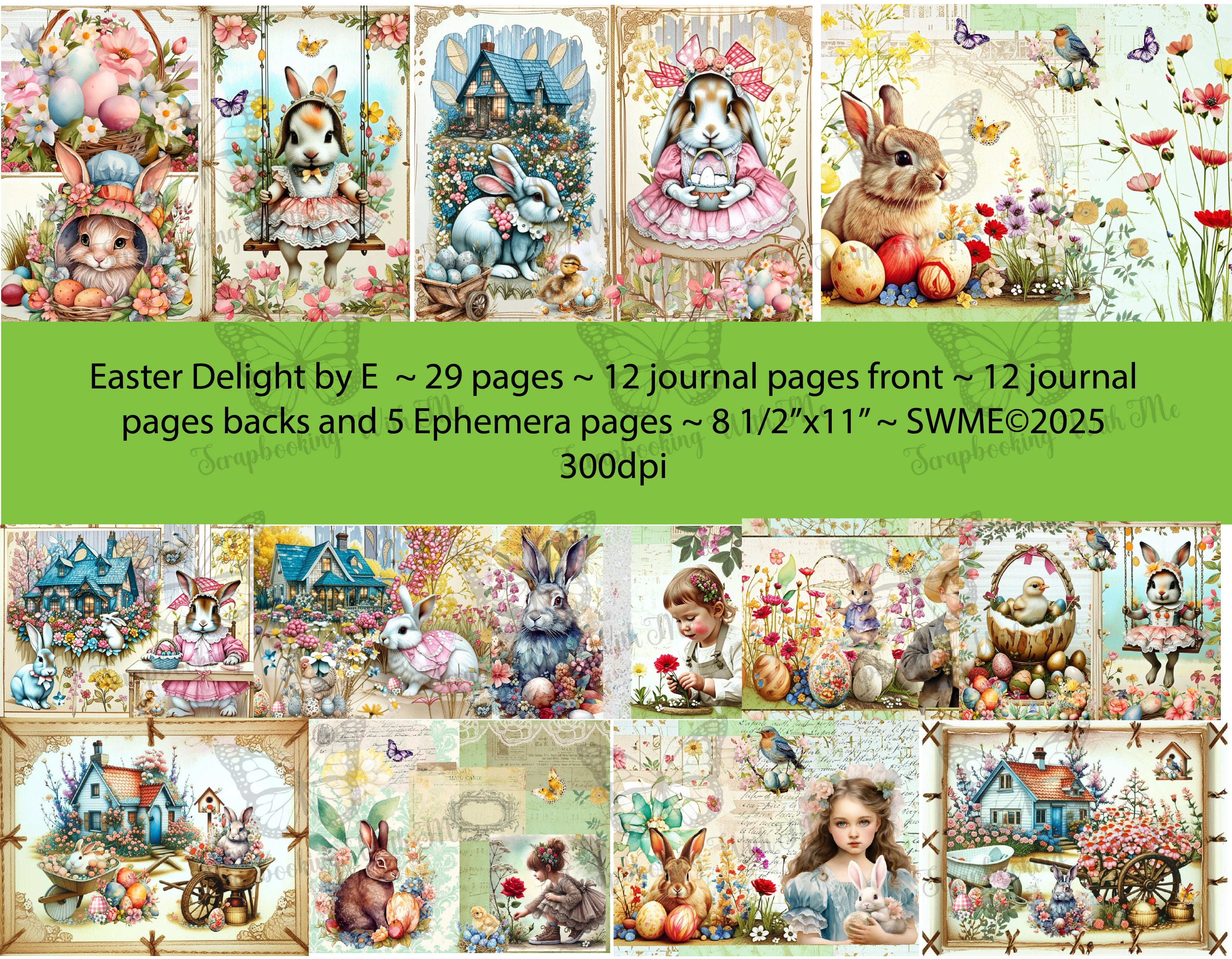 Easter Delight by E 29 pages digital download