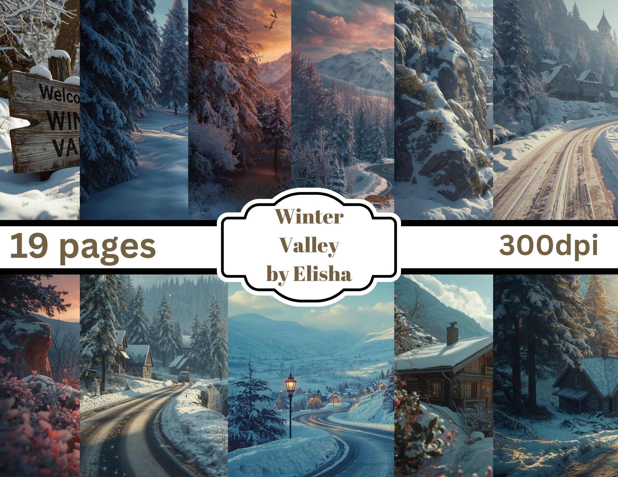 Winter Valley Digital Download by Elisha * order separately from physical items*