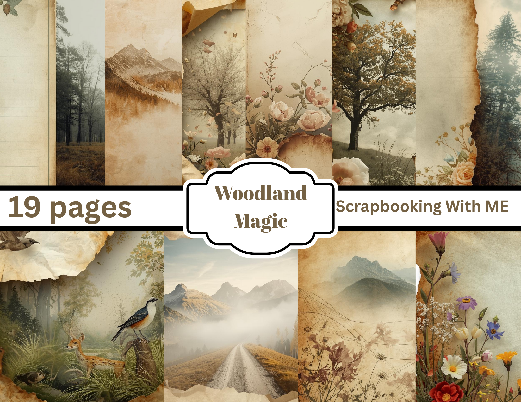 Woodland Magic by Elisha Digital Download 19 pages