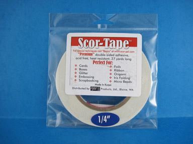 Scor Tape 1/4" 27yd