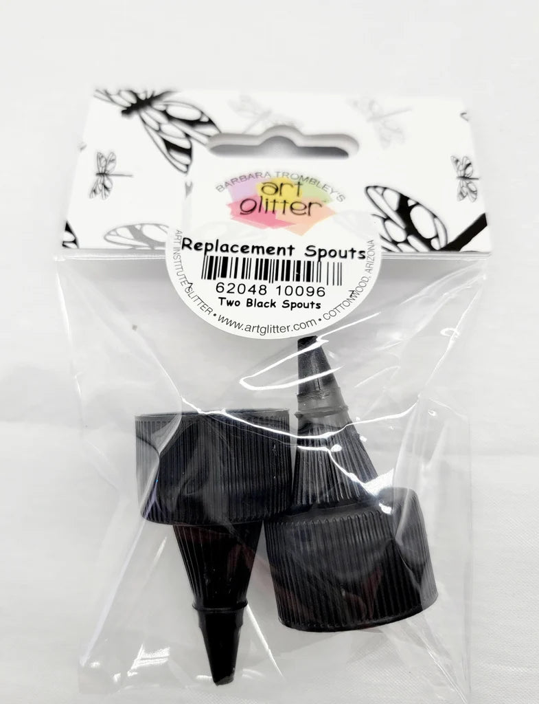 New Replacement Spout-Black 2 per package
